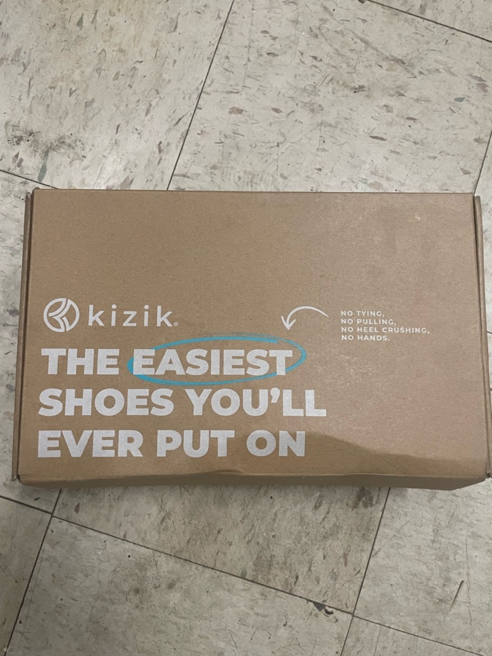Kizik Athen Men's Athletic Slip-On Shoes in Black